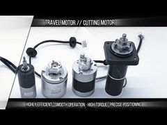 เครื่องยนต์แบบอุตสาหกรรมแบบ DC BRUSHLESS ที่มีแรงฟอกสูงสุด 0.042 N-m และประเภทอุปกรณ์ประกอบความละเอียด B
