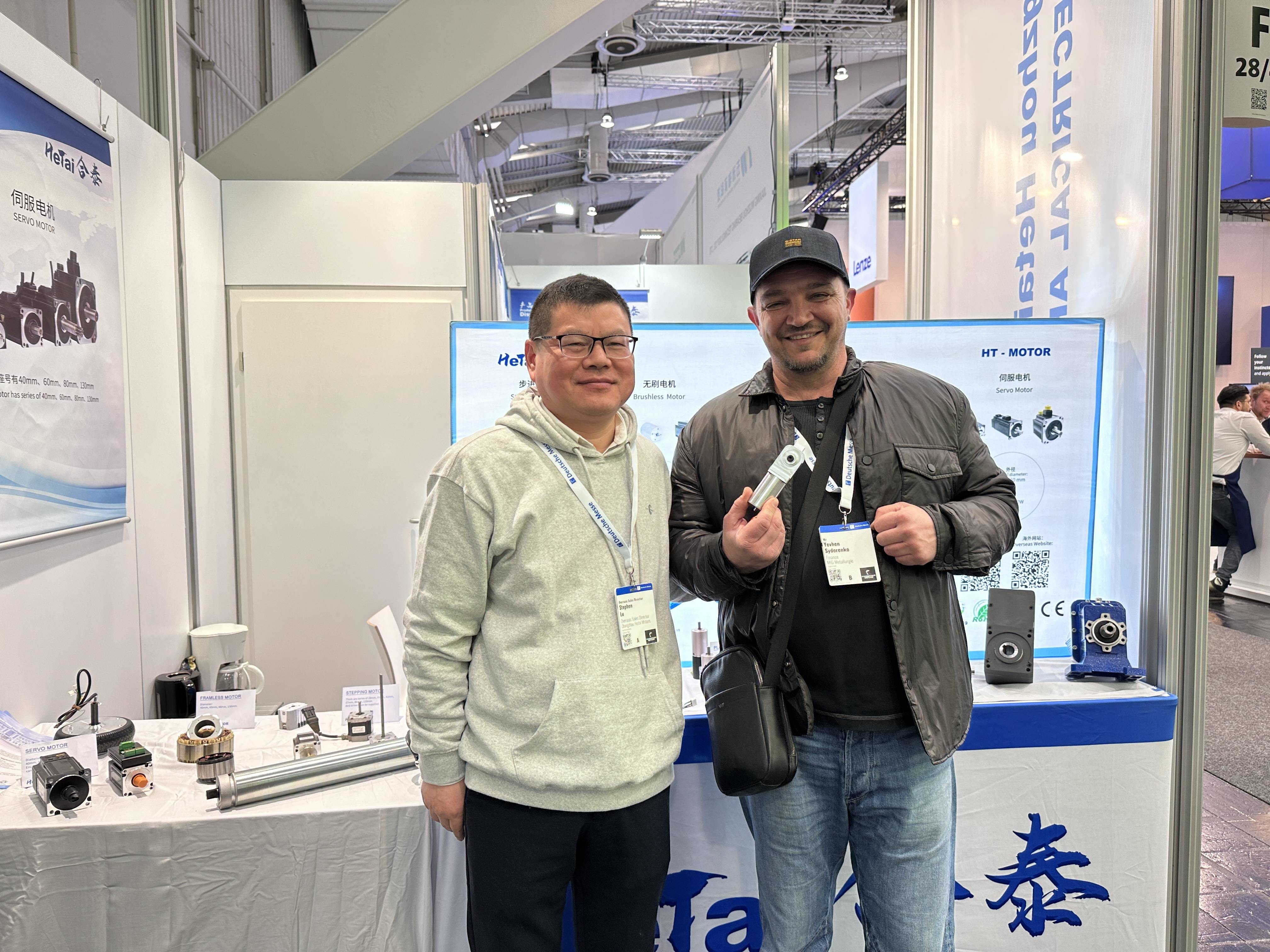 บล็อกบริษัทล่าสุดเกี่ยวกับ Hetai เข้าร่วม Hannover messe 2023