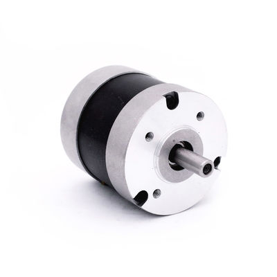 มอเตอร์แม่เหล็กถาวรขนาดเล็กไร้แปรงถ่าน Nema 23 57mm 24v Round Square Flange