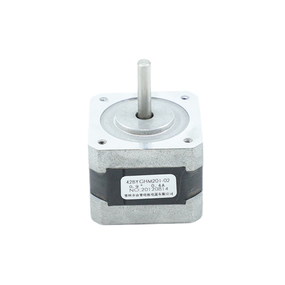 ซื้อ Nema 17 42 มม. เสียงรบกวนต่ำไฮบริดสเต็ปเปอร์มอเตอร์ 0.9 ขั้นตอนมุม 4 นำไปสู่ ​​11.2V 2.4A online manufacture