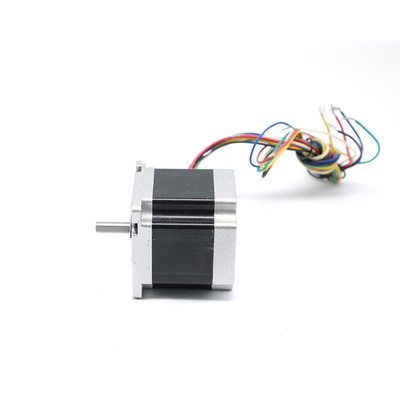 ซื้อ 1.2 ขั้นตอนมุมไฮบริดสเต็ปเปอร์มอเตอร์ 6 นำ 3 สาย Nema 23 57 มม. 9V 5.6A online manufacture