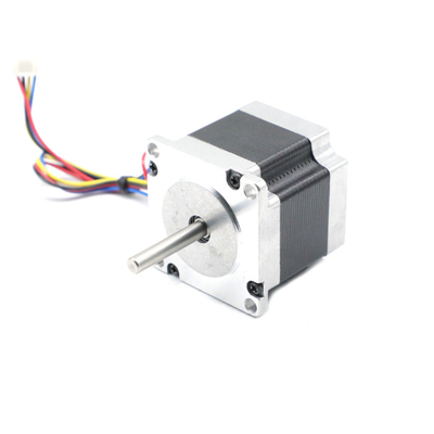 ซื้อ เสียงรบกวนต่ำ Nema 23 57 มม. ไฮบริดสเต็ปเปอร์มอเตอร์ 1.8 ขั้นตอนมุม 4 ลวดตะกั่ว 9V 4.2A online manufacture