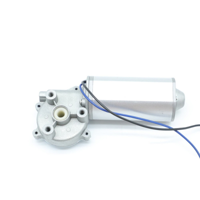 ซื้อ เสียงรบกวนต่ำ 24V DC Worm Gear Motor พร้อมกระปุก 1:21 428Rpm 1.5A online manufacture
