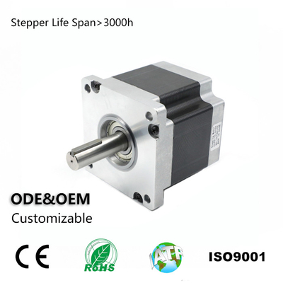 ซื้อ 110BYGH80-001AG Nema42 ไฮบริดสเต็ปเปอร์มอเตอร์ 1.8 องศา 4 ตะกั่ว 9V 6.0A 8.5N.M online manufacture