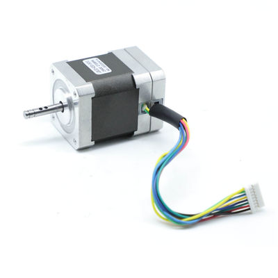 ซื้อ มอเตอร์แม่เหล็กถาวรขนาดเล็ก 24V Dc Nema 17 0.5a 0.15 NM 42BLF05A online manufacture