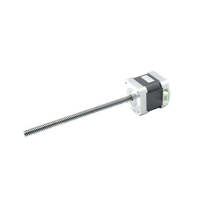 ซื้อ NEMA 17 ไมโครลิเนียร์สเต็ปเปอร์มอเตอร์สกรูตะกั่ว Tr8x8 P2 DC 5.61V 4.5 Kg Cm online manufacture