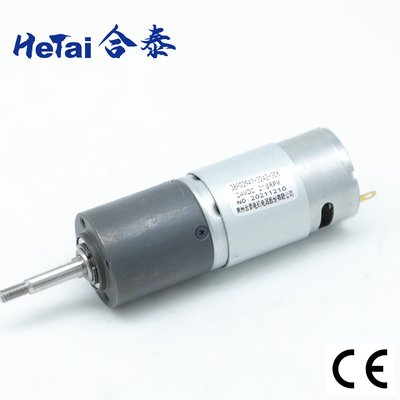 ซื้อ Nema 11 Dc Brush Gear Motor 28 MM * 28 MM เสียงรบกวนต่ำ 5000 RPM 24 V online manufacture