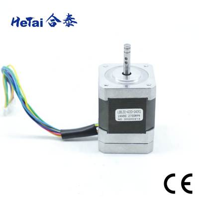 ซื้อ เสียงรบกวนต่ำ 24 V Brushless Dc Motor NEMA23 1.8 OHMS 57 มม. * 57 มม. 42BLF05A online manufacture