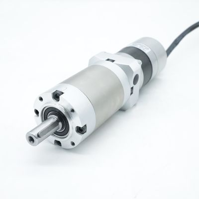 Nema23 57BL03B ซีรีส Dc มอเตอร์ไร้แปรงอินทิกรีตพร้อมกล่องเกียร์ 24V 25N.M 15Rpm